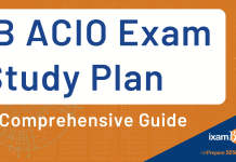 IB ACIO Study Plan. Ib ACIO Week Wise Study Plan