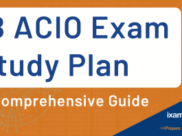 IB ACIO Study Plan. Ib ACIO Week Wise Study Plan