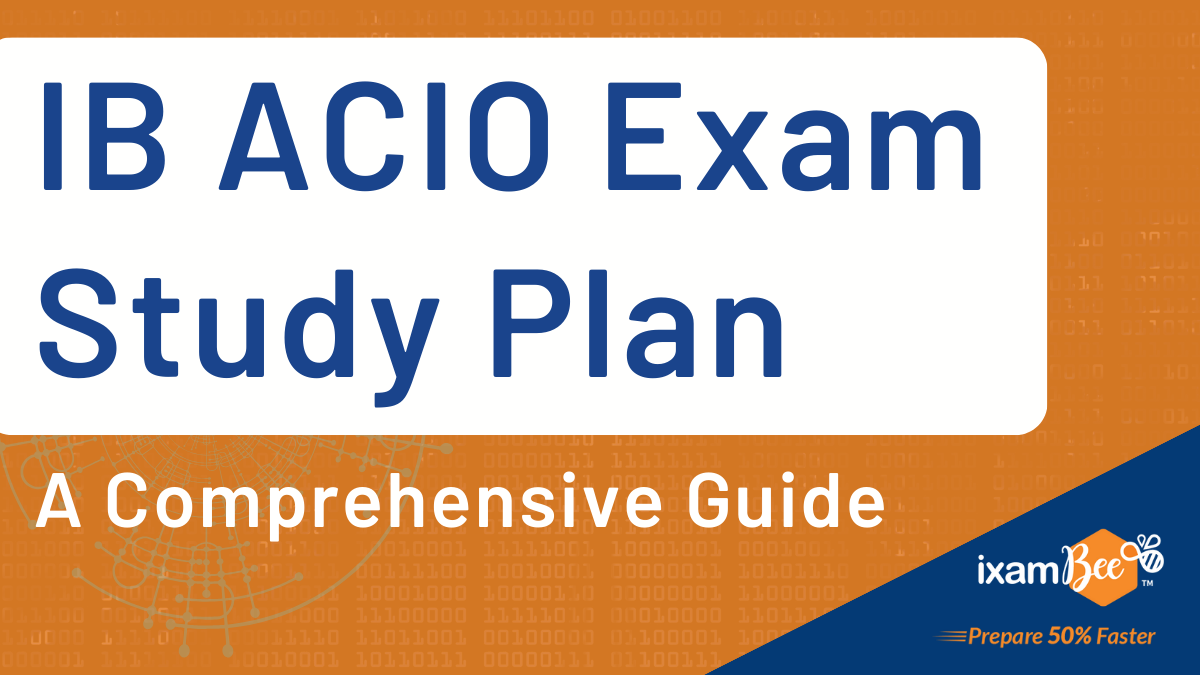 IB ACIO Study Plan. Ib ACIO Week Wise Study Plan