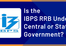 Is the IBPS RRB Under the Central or State Government?