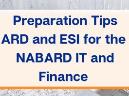 How to Study ARD and ESI for NABARD IT and Finance Exam 2023
