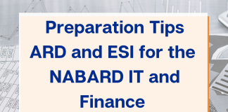How to Study ARD and ESI for NABARD IT and Finance Exam 2023