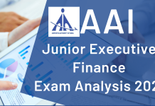 AAI JE Finance Exam Analysis 2023