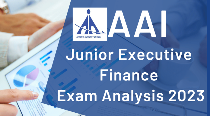 AAI JE Finance Exam Analysis 2023