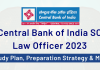 Central Bank of India Law Officer 2023