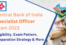 Central Bank of India SO Exam 2023
