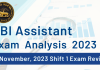 RBI Assistant Exam Analysis 2023