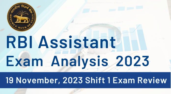 RBI Assistant Exam Analysis 2023