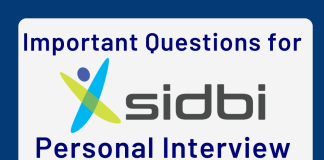 SIDBI Questions
