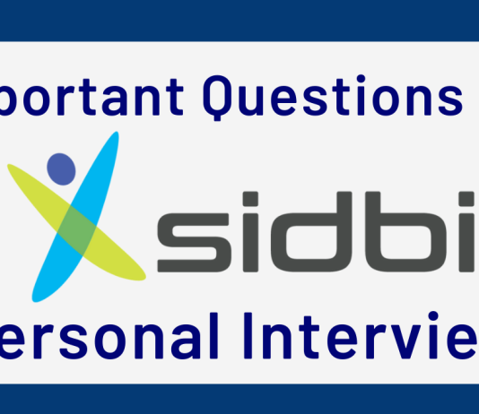 SIDBI Questions