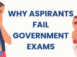 govt exam failure