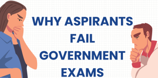 govt exam failure
