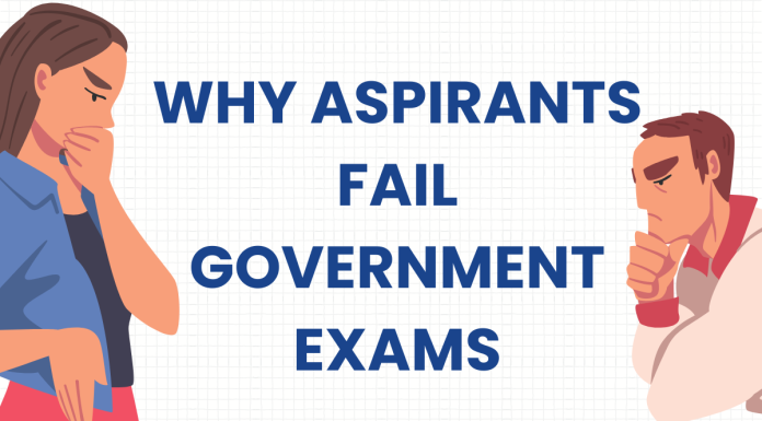 govt exam failure