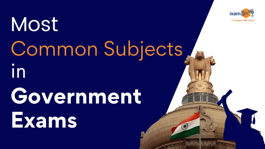 common subjects in government exams