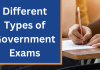 different types of government job exams