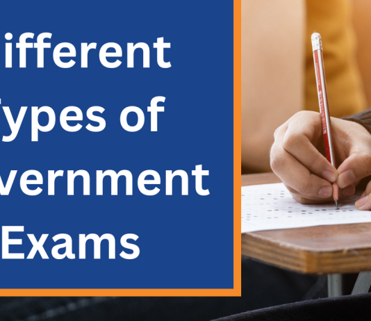 different types of government job exams