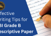 RBI Grade B Descriptive Paper