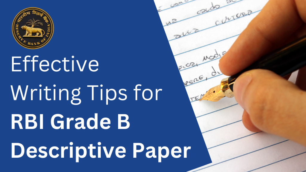 RBI Grade B Descriptive Paper