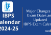 IBPS exam dates