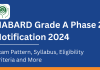 NABARD Grade A Phase 2