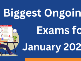 Ongoing January Exams
