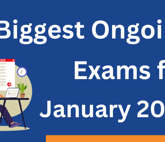 Ongoing January Exams