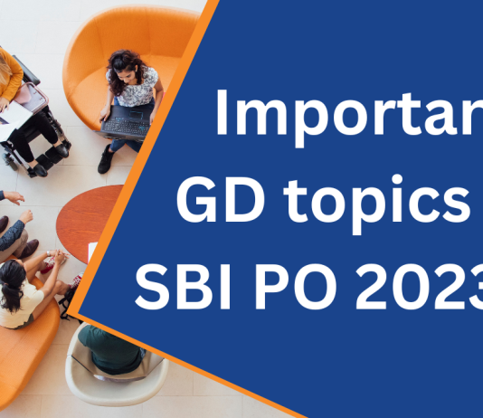 SBI PO GD