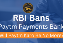 RBI BANS PAYTM