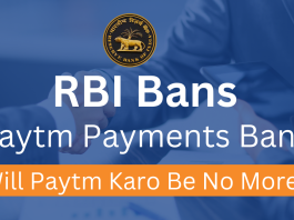 RBI BANS PAYTM