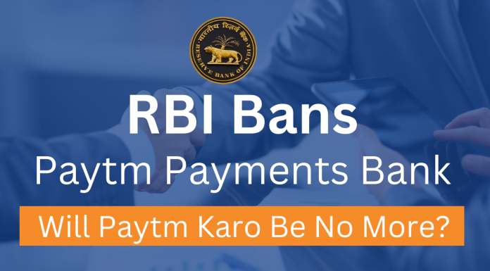 RBI BANS PAYTM