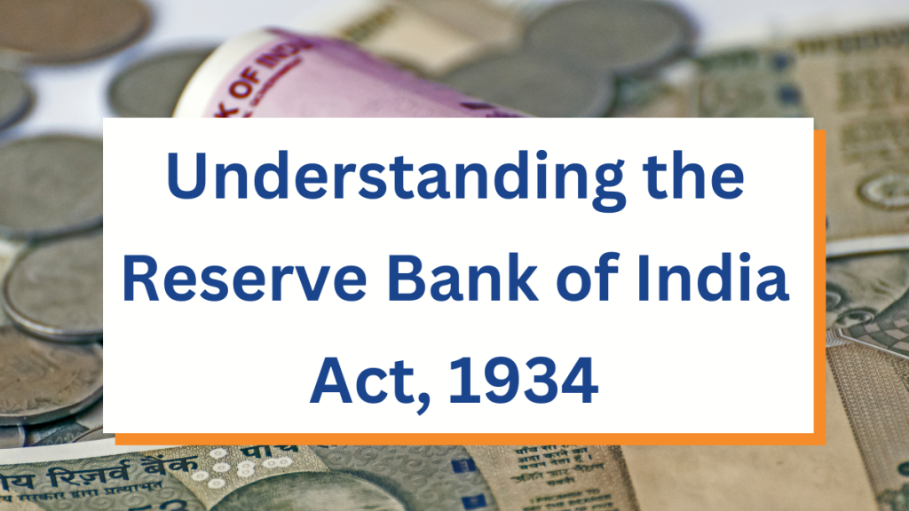 RBI act 1934