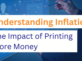 How printing more money can cause inflation.