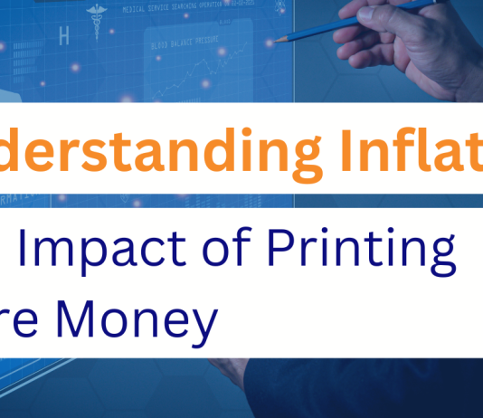 How printing more money can cause inflation.
