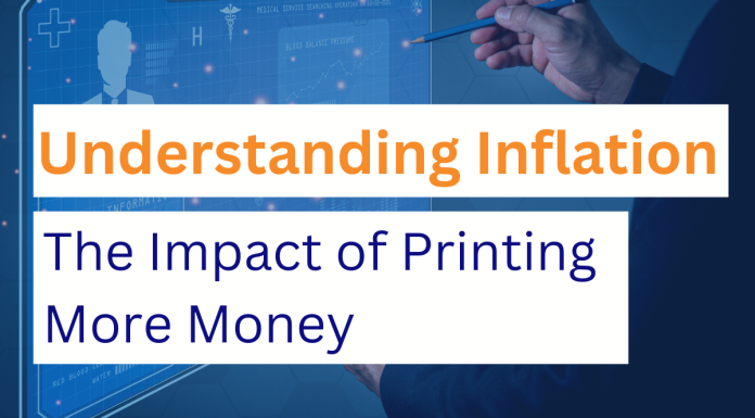 How printing more money can cause inflation.
