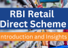 RBI Direct Retail Scheme