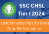 SSC CHSL Tier 1