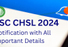 SSC CHSL 2024