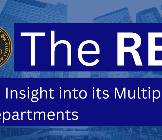 RBI and its Departments, Departments of RBI