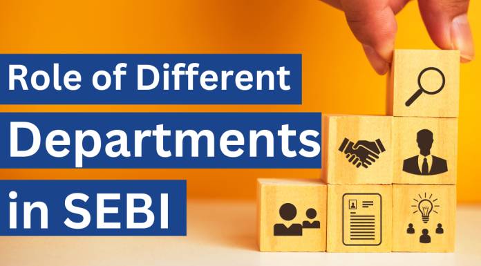 Different department in SEBI
