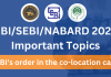 RBI/SEBI/NABARD