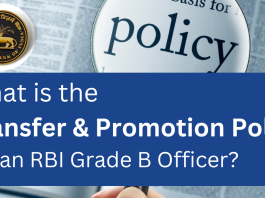 Transfer and Promotion Policies of RBI