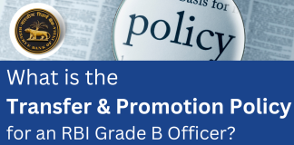 Transfer and Promotion Policies of RBI