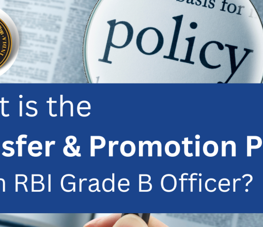 Transfer and Promotion Policies of RBI