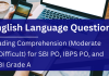 English Comprehension for SBI PO, IBPS PO and SEBI Grade A