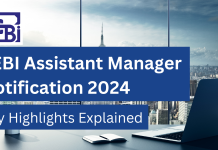 SEBI Assistant Manager notification, SEBI Grade A notification, SEBI Assistant Manager, SEBI Grade A Officer