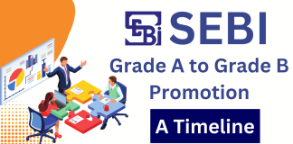 Time taken to reach from SEBI Grade A to SEBI Grade B Post , Promotional growth after being a SEBI Grade A officer