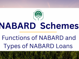 Functions of NABARD and Loan Schemes by NABARD