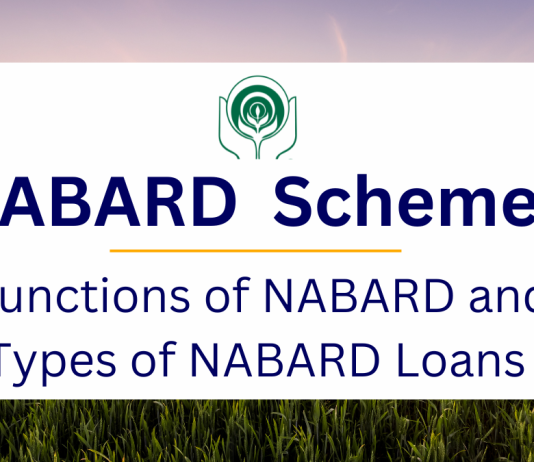 Functions of NABARD and Loan Schemes by NABARD