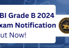 RBI Grade B Exam 2024