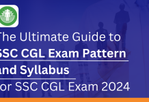 SSC CGL exam pattern and syllabus